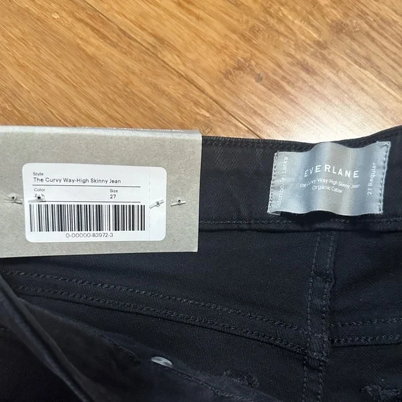 Everlane Black Way-High Skinny Jeans - Picture 2 of 4